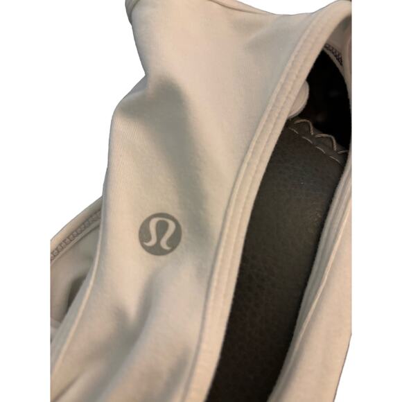 Lululemon Size 8 Cool Racerback Tank Flowabunga Pineapple White EUC! Rare! - Picture 5 of 5